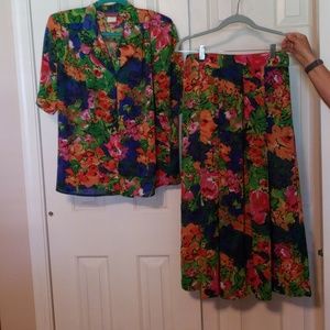 Worthington 2 piece skirt set